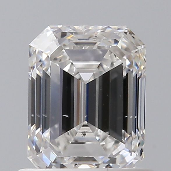 0.9 Carat E-SI1 Emerald Cut Diamond
